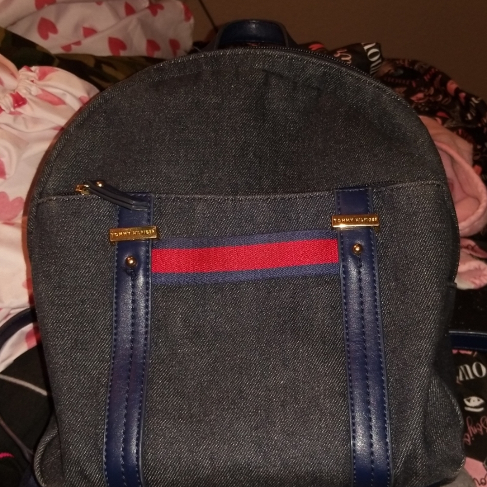 Tommy Hilfiger Women's Olympia II Denim backpack